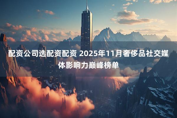 配资公司选配资配资 2025年11月奢侈品社交媒体影响力巅峰榜单